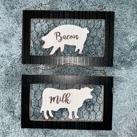 Rustic Farmhouse Wall Decor Set - Picture 2 of 3